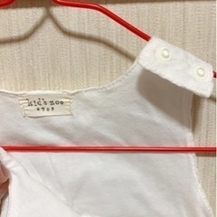 kid's  zooサイズ70ワンピース&カーディガンセットの画像