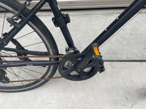 ★中古自転車　クロスバイク　KhodaaBloom EAST L ブラック コーダーブルーム サイズ400mmジャンク