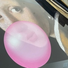 フェルメール　真珠の耳飾りの女　パロディ　モダンアートの画像