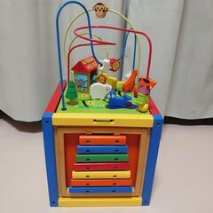 used おもちゃ 知育玩具 ベビー 指先 ルーピング 木琴 の画像