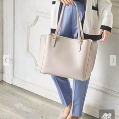 美品 軽量A4トートバッグ　通勤バッグの画像