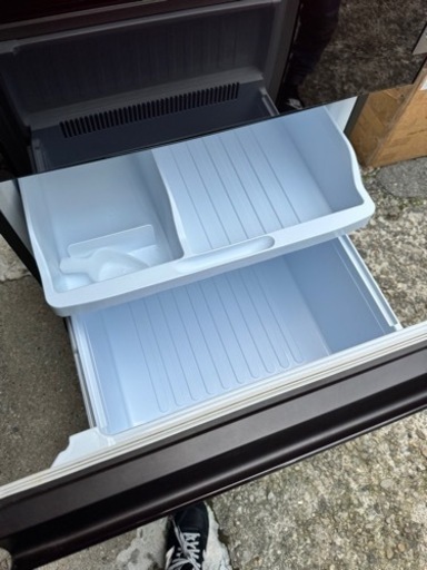 冷蔵庫 SHARP SJ-GW35F-R  自動製氷機能 付き  美品  