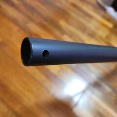 バイク　ハンドル　バー　ブラック　22mmの画像