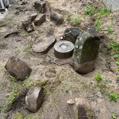 庭石　生活雑貨 家庭用品 ガーデニングの画像
