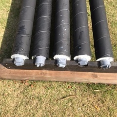 金属パイプ(スパイラルダクト)100mm✖️2mが17本