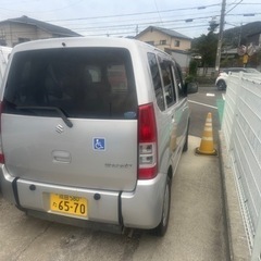 平成17年 スズキワゴンR　福祉車両 スローパー　電動固定式 　程度上　の画像