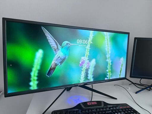周辺機器 JAPANEXT Ultra Wide Screen 34''  JN/VG34100UWQHDR