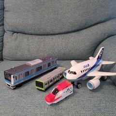おもちゃ 電車　飛行機　サウンドトレイン