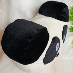 たべっ子どうぶつ　もっちりフェイスクッション　ぱんだ　ぬいぐるみ　BIGの画像