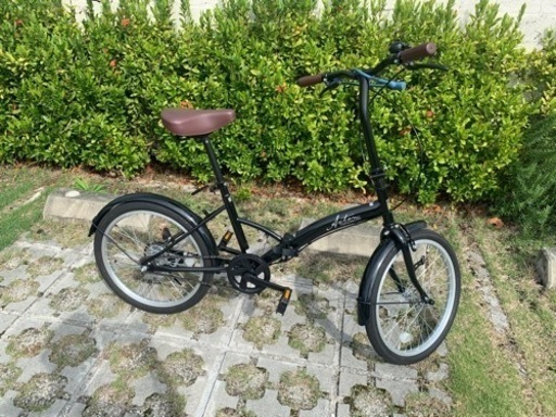 受渡日限定！5/5-6のみ。ほぼ新品！
自転車 折りたたみ自転車