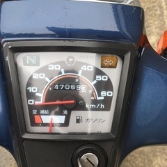 カブ　カスタム　レストアベース　50ccの画像