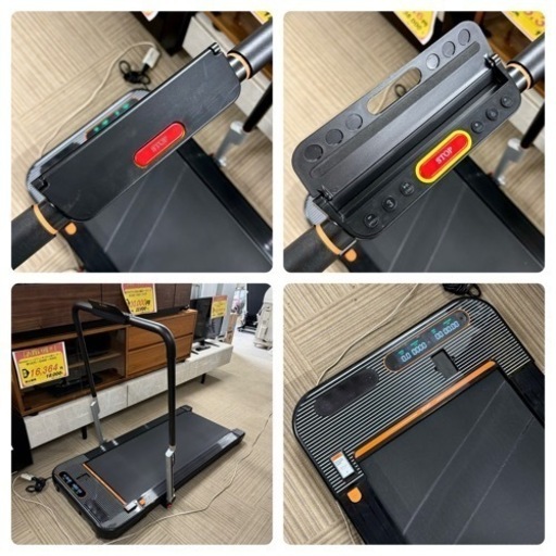【超美品‼️】薄型設計 最高速度12km/h ルームランナー ランニングマシン トレッドミル 折りたたみ式