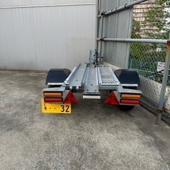 バイクトレーラー 車検7年5月までの画像