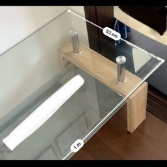 テーブル ガラステーブル 食卓テーブル ローテーブル　机の画像
