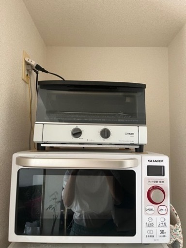 電子レンジ　オーブントースター