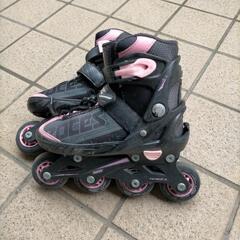 【値下げ】ROCES インラインスケート ピンク 19cm〜 21cm