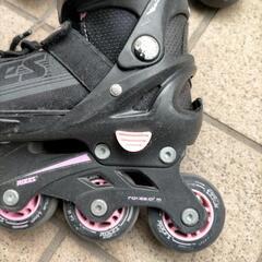 【値下げ】ROCES インラインスケート ピンク 19cm〜 21cmの画像