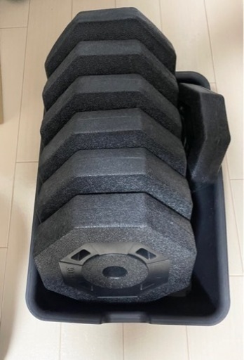 バーベルにもなる ダンベル 20kg ２個セット