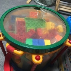 レゴブロック、積み木、図形キューブ積み木、ことわざかるたの画像