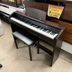 【超美品‼️】カシオ 2016年製 電子ピアノ 88鍵盤 プリヴィア オークウッド調ブラウン♪の画像