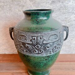 壺　花瓶　アンティーク　昭和レトロ　生け花　華道