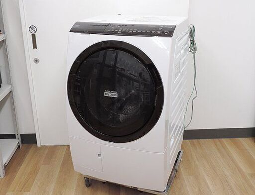 (Y)北大前! 札幌 引取 日立 ドラム式洗濯機 BD-SX110FL 2020年製 洗濯11kg 乾燥6kg ヒートリサイクル 風アイロン ビッグドラム HITACHI ドラム洗 札幌発 2041697