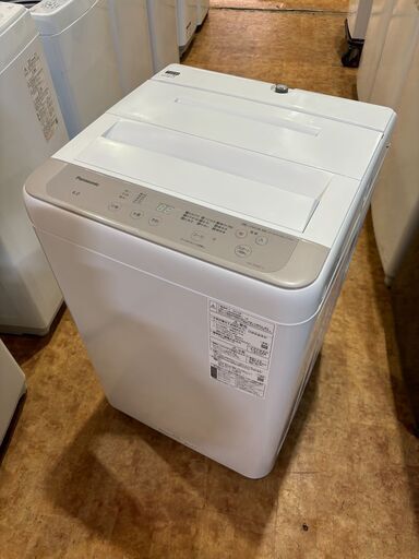 ✨安心の分解洗浄済✨Panasonic 2022年製 6.0Kg 洗濯機 NA-F60B15 【愛市I4S032184-104】