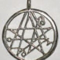 AzureGreen Necronomicon pendant ...
