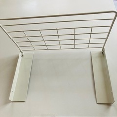ほぼ新品 マグネット 折りたたみ 棚 洗濯機 収納 ラックの画像