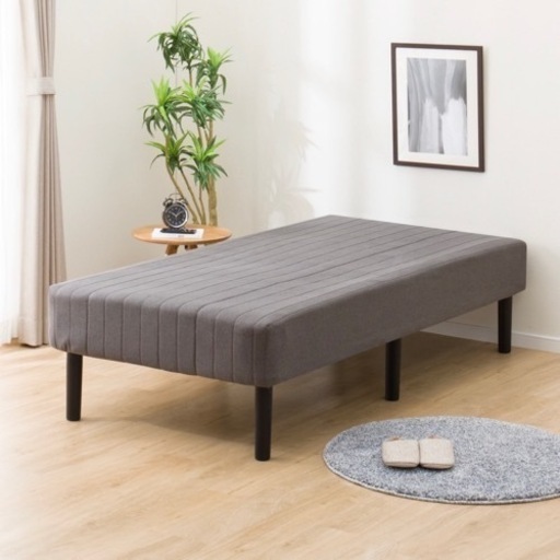 【値下げ！】【ニトリ】【1回のみ使用】シングル脚付きボンネルコイルマットレス