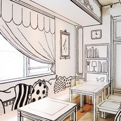 美大生さん、イラストレーターさん、漫画家さんに店舗の壁デザインに...