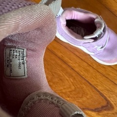 VANS 14cm 薄むらさきの画像