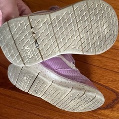 VANS 14cm 薄むらさきの画像
