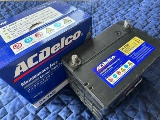 AC Delco デルコ　米国車　メンテナンスフリーバッテリー　中古
