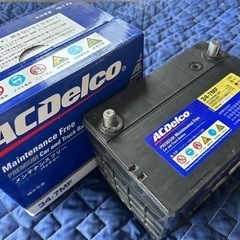AC Delco デルコ　米国車　メンテナンスフリーバッテリー　中古
