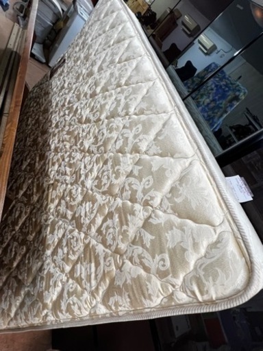 【本日引取り限定】ダブルベッドセット  シーリー