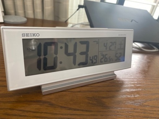 ※取引中※SEIKO 電波時計　卓上時計