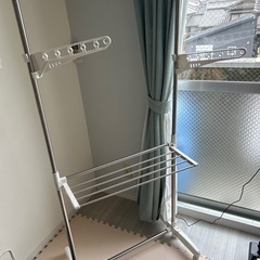 屋内用物干し竿　無料　至急受け取り　分解可