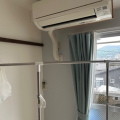 屋内用物干し竿　無料　至急受け取り　分解可の画像