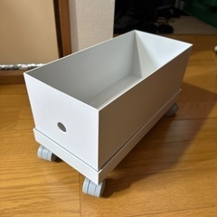キャスターフタ付き収納箱