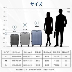 スーツケース キャリーケース キャリーバッグ　旅行　出張 S 1-3泊　ブラックの画像