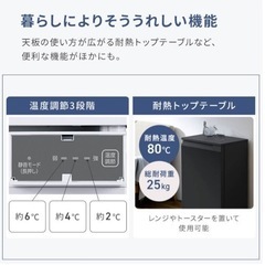 最終値下げ定価半額　
新品アイリスオーヤマ　セカンド冷蔵庫の画像