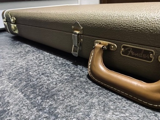 Fender G&G Deluxe Jaguar/Jazzmaster Hardshell brown tolex case フェンダ