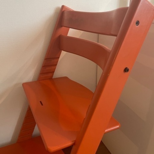 STOKKEストッケ　チェアオレンジ✴︎トリップトラップ北欧家具