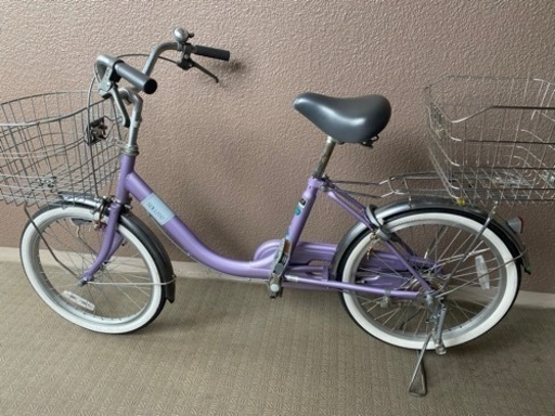 20型自転車後ろカゴつき