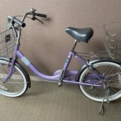20型自転車後ろカゴつき