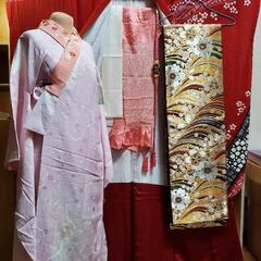振り袖(10) 長襦袢、袋帯、小物セットの画像