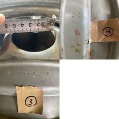 マグナム500 ホイール　14インチの画像