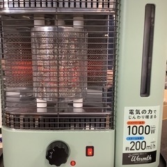 ウォームス スチーム加湿機能付電気ストーブ QS213 リサイク...