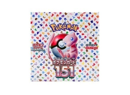 151 ポケモンカード  box シュリンク付き